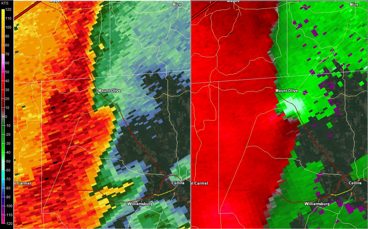 Radar - Covington Tornado