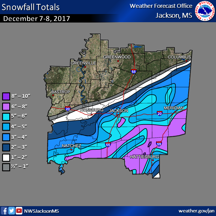 Snowfall Totals