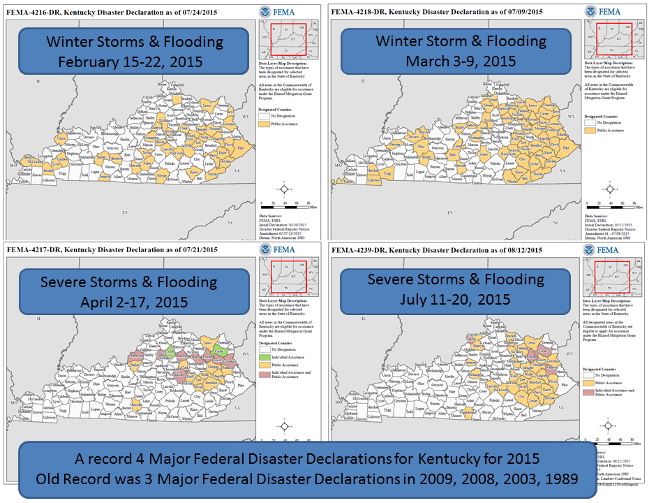 A Rough Year of Weather For Kentucky - Record Number of Major Disaster ...