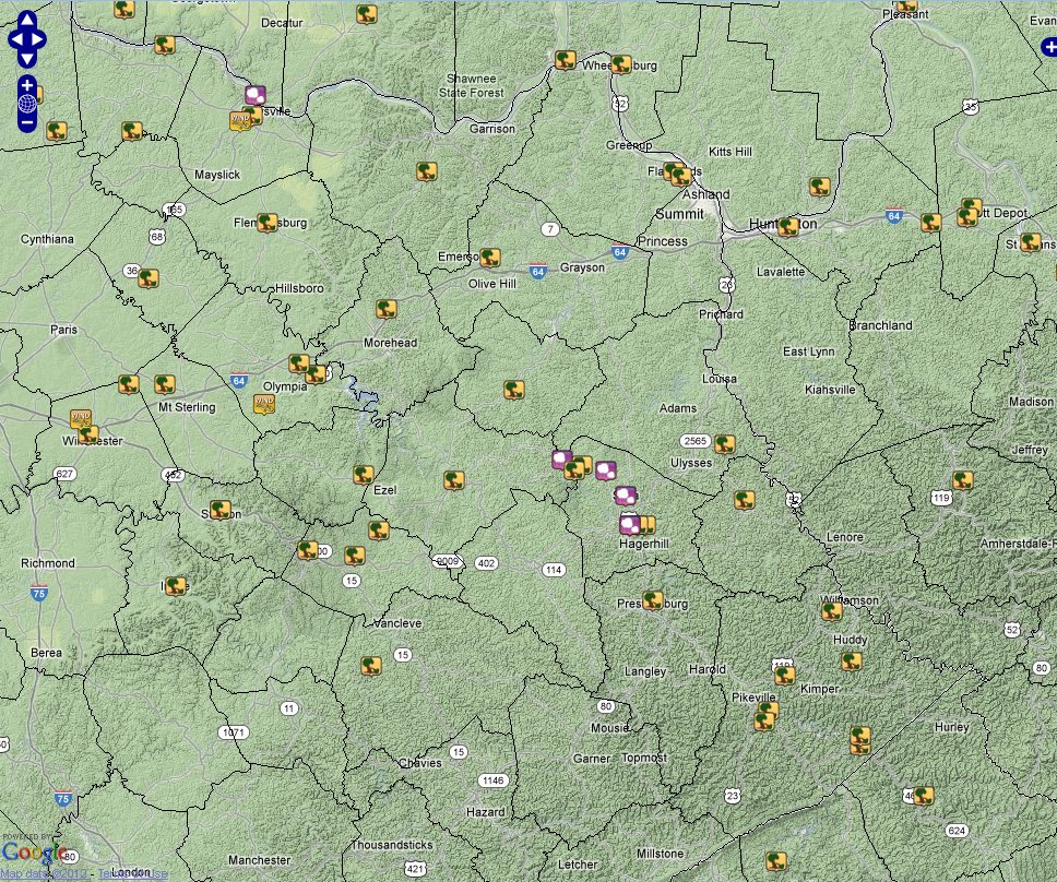 Storm Reports for June 29th, 2012