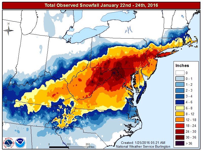 Paralyzing winter storm, the third major winter storm in less than 12