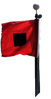 Storm Warning Flag Image