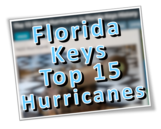 Florida Keys Top 15 Hurricanes Image