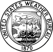 US Weather Bureau Logo - Department of Commerce