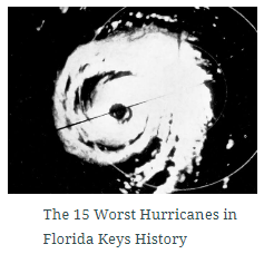 Thumbnail of 15 Worst Hurricanes in Florida Keys StoryMap