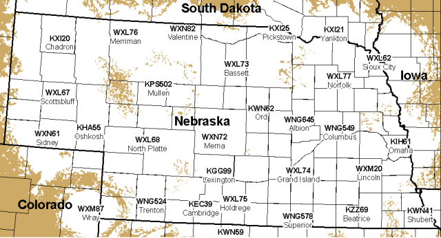 Weather Radio Sites