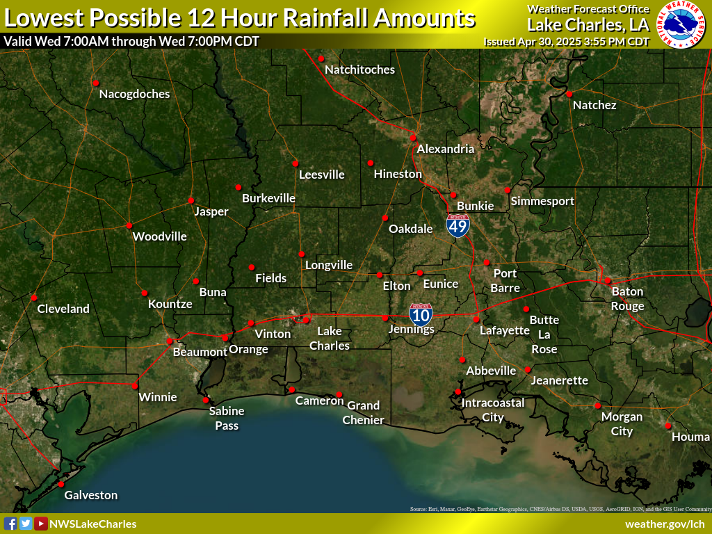 Least Possible Rainfall for Day 1