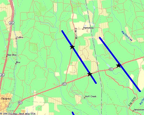 Newton Tornado map