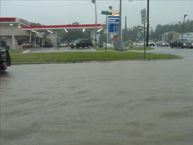 Broad St at Enterprise Blvd in Lake Charles
