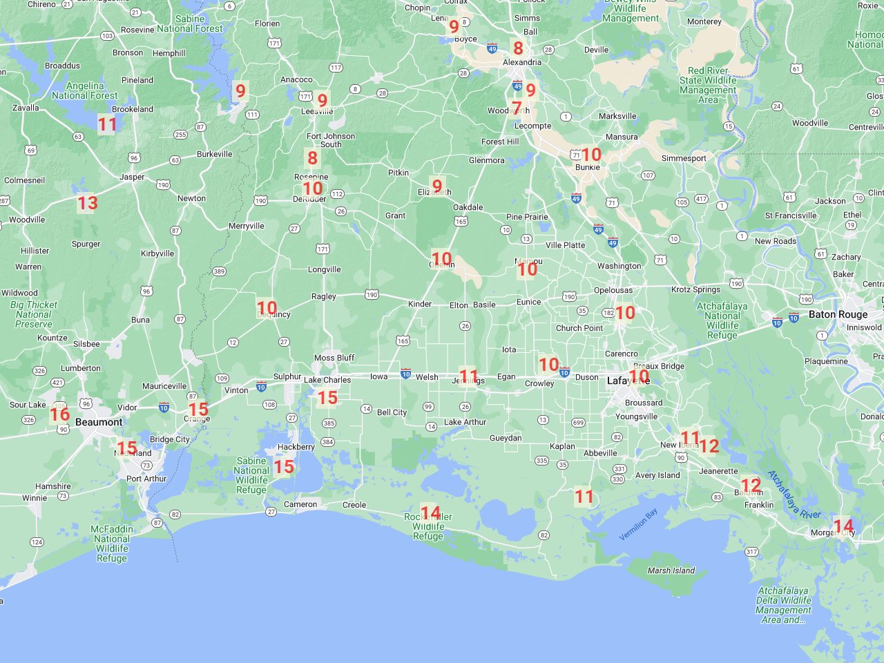 January 11, 1982 Record Low Temperatures