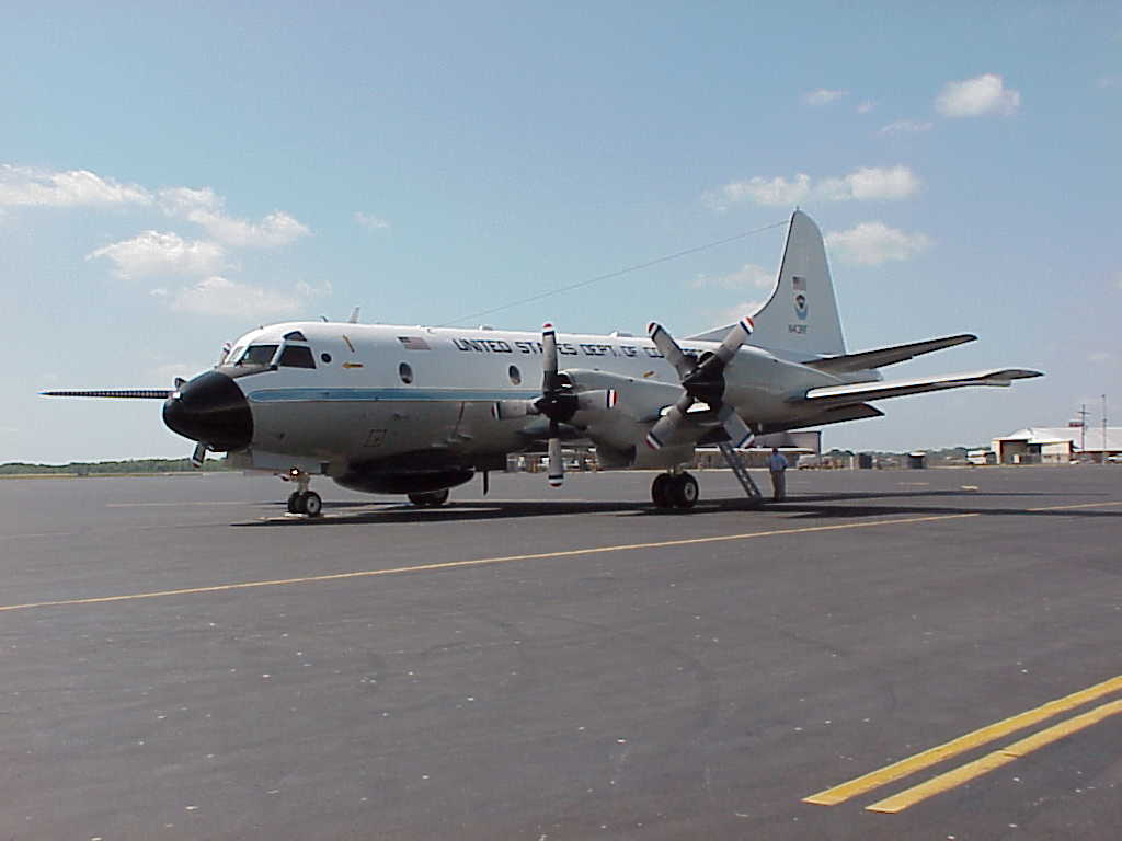 NHC P-3 Lafayette visit image