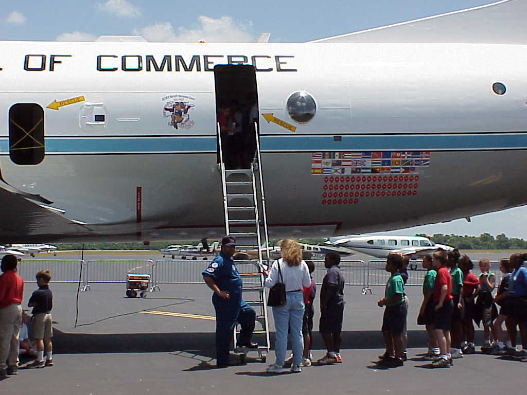 NHC P-3 Lafayette visit image