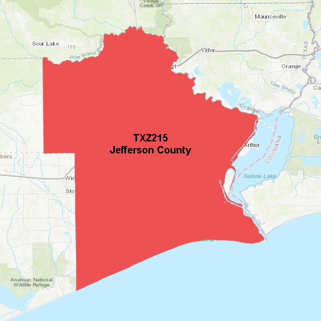 Jefferson County before change