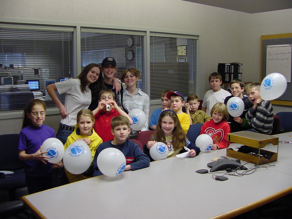 Calcasieu Parish 4-H Club members (2/15/2003) image