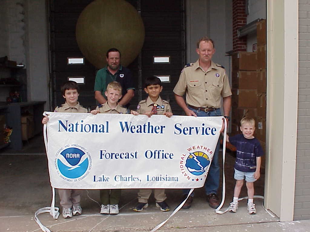 Lake Charles Cub Scouts (4/22/2002)