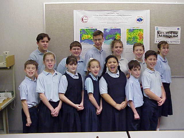 Faith Christian Academy students (3/2/01) image