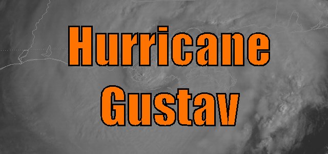 Hurricane Gustav main title image