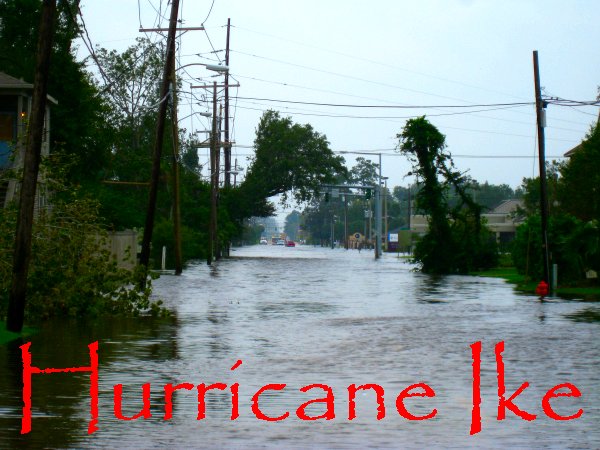 Hurricane Ike banner