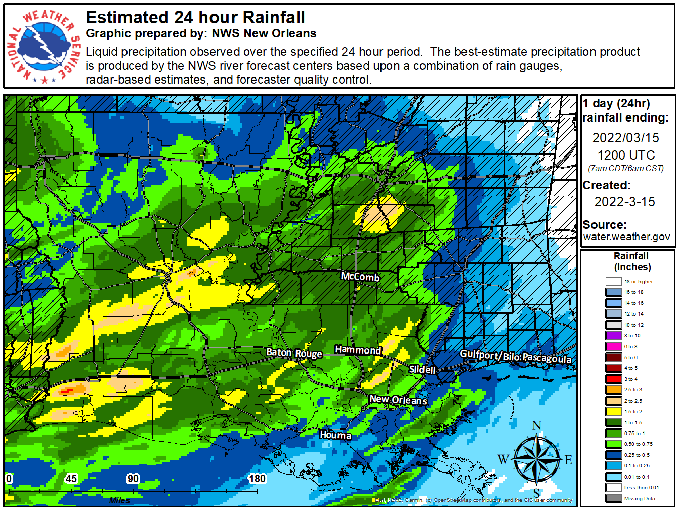 State/Local Conditions Louisiana Weather