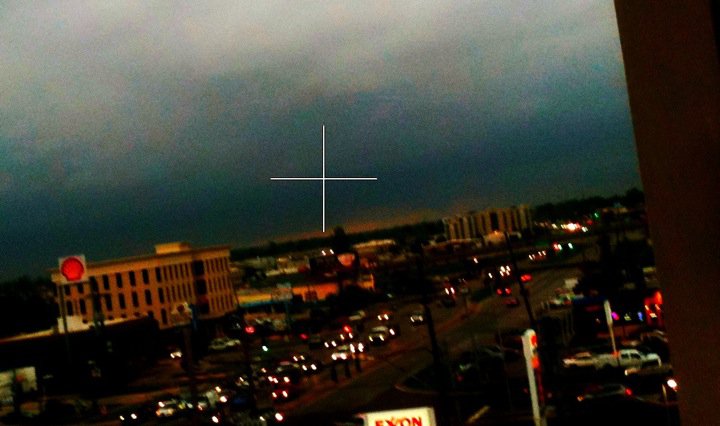 A photo of a Funnel Cloud sighted over Edgard, LA on March 29, 2011