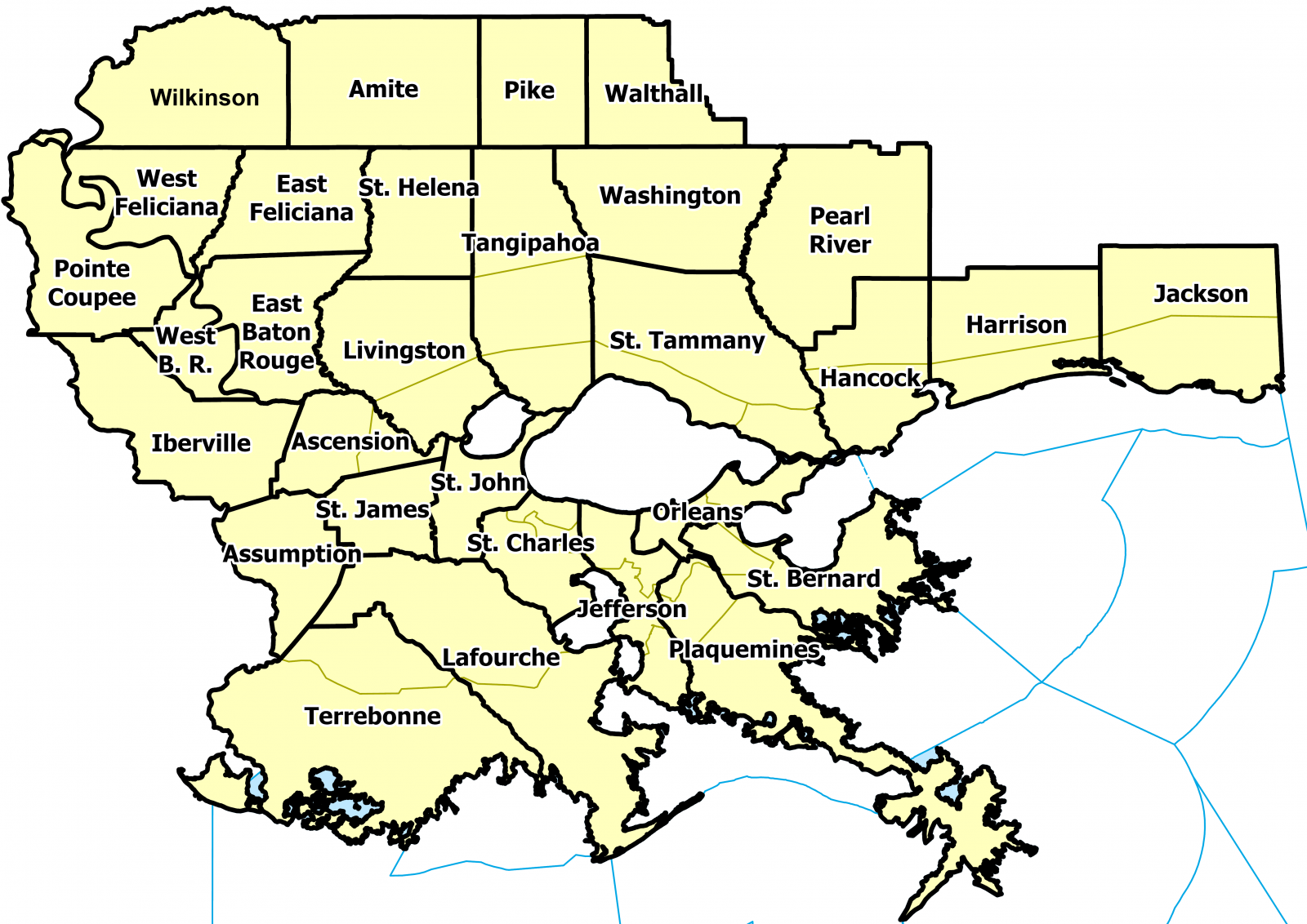 area map