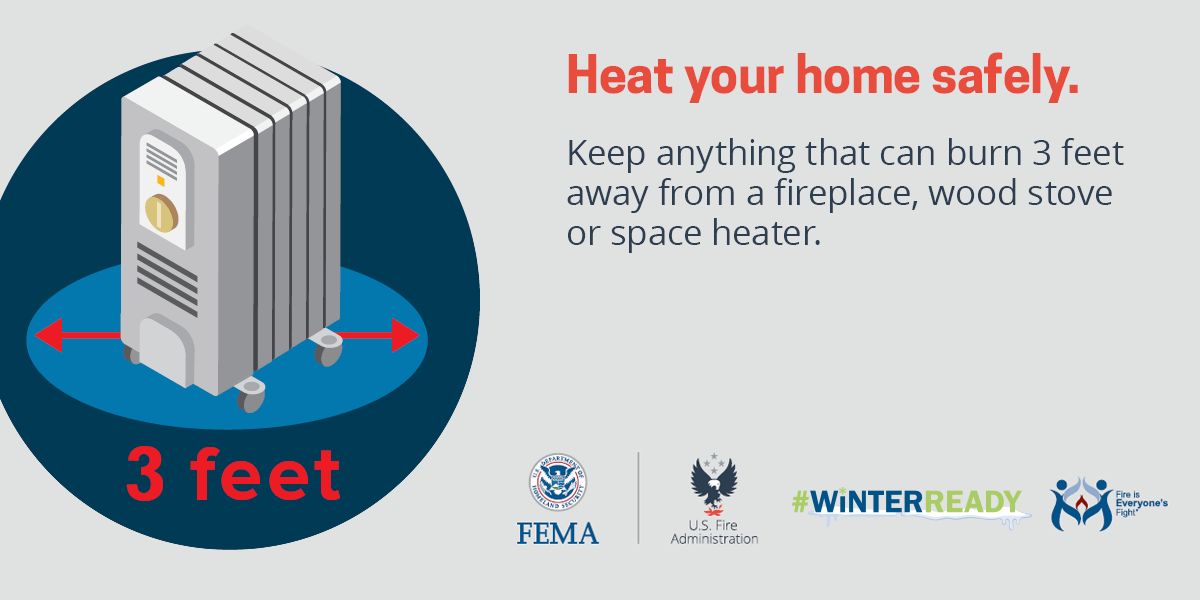 Heat your home safely