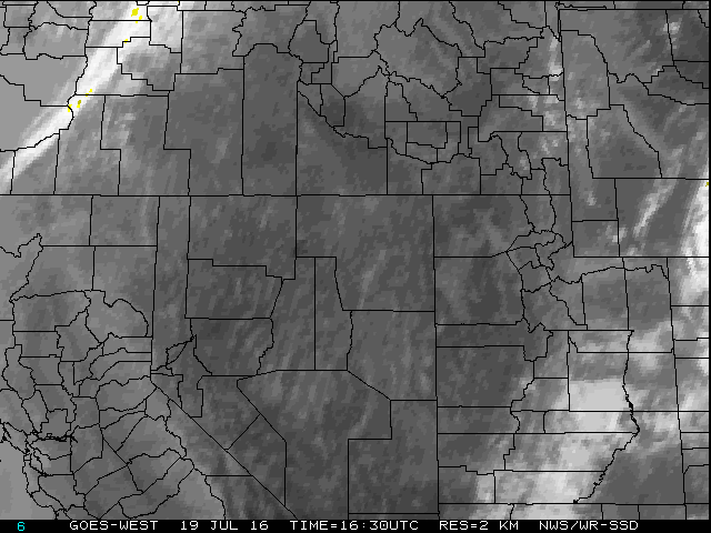 Regional Infrared Satellite Image