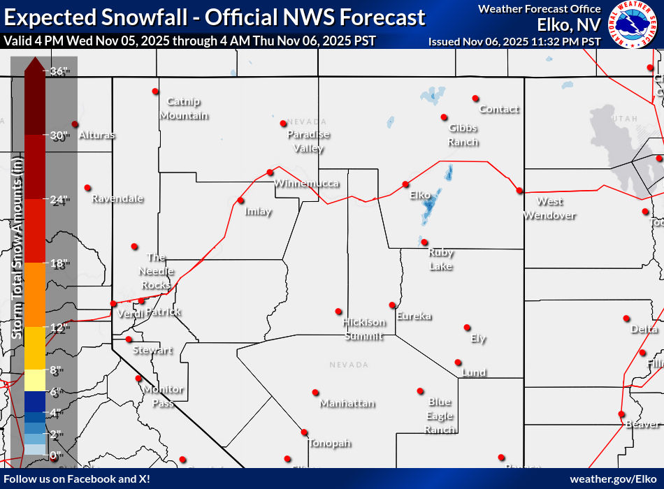 Winter Snow Maps