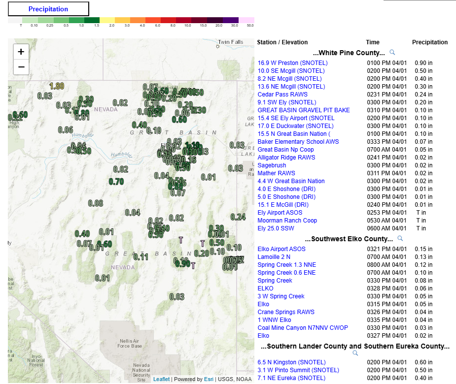 Local Snow Reports