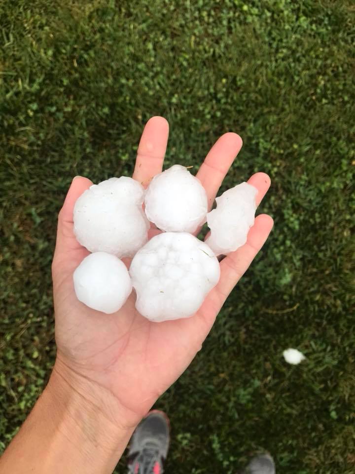 Coxs Creek hail