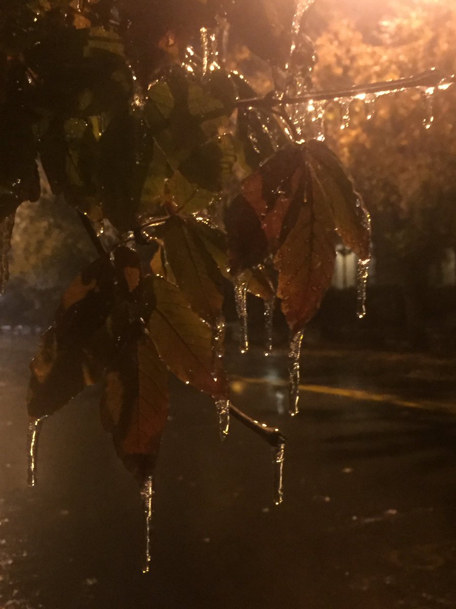 Early Season Freezing Rain Event