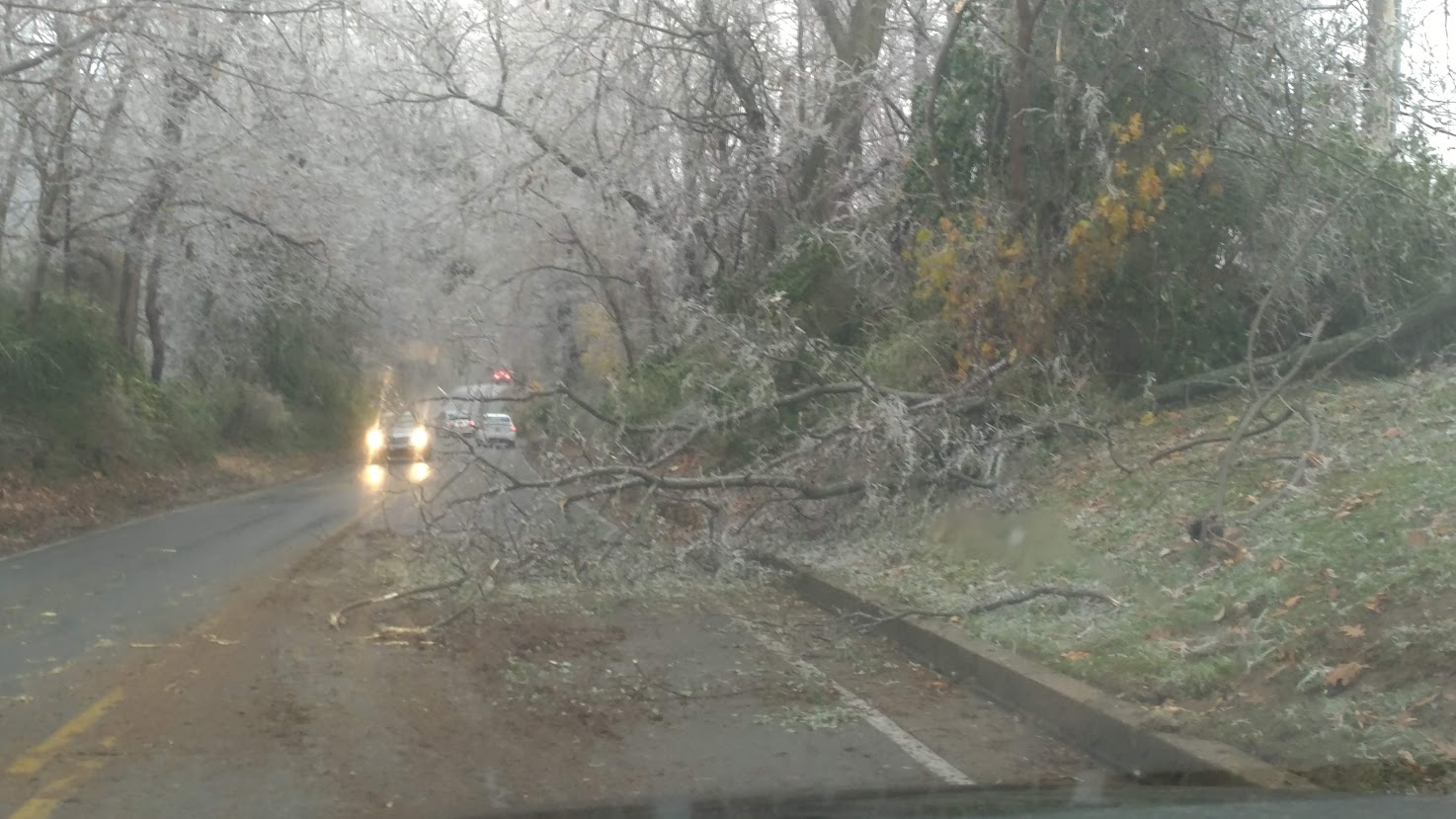 Early Season Freezing Rain Event