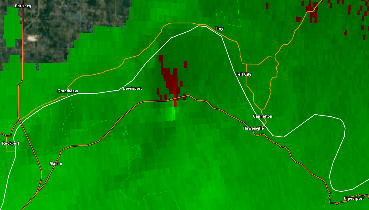 Velocity image from LVX