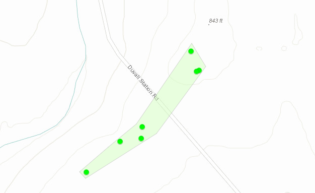 Straight Line Wind Map