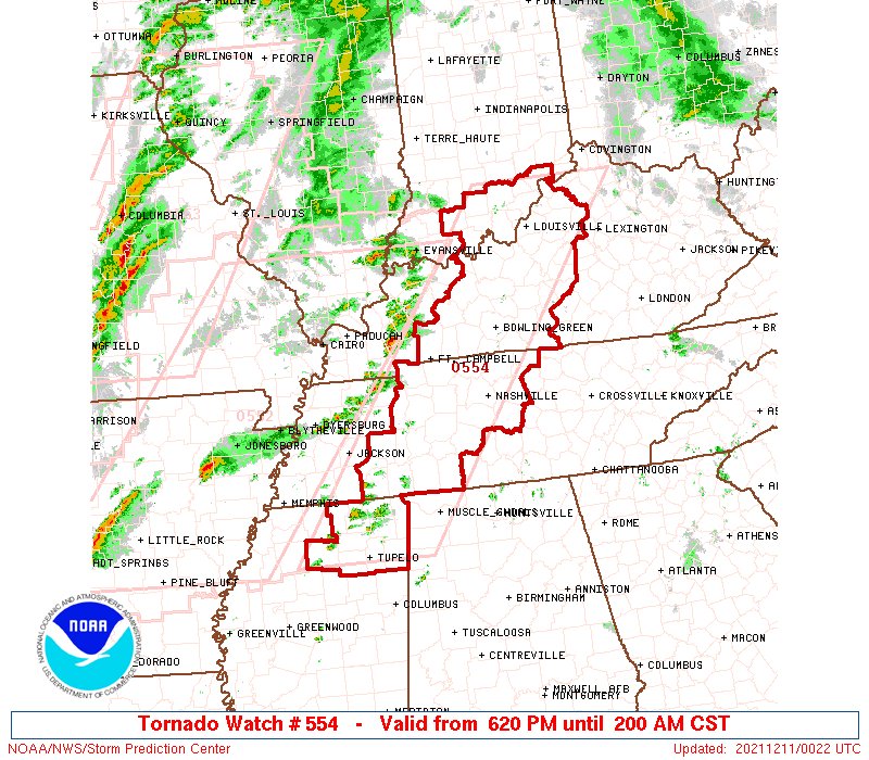 Tornado Watch 554