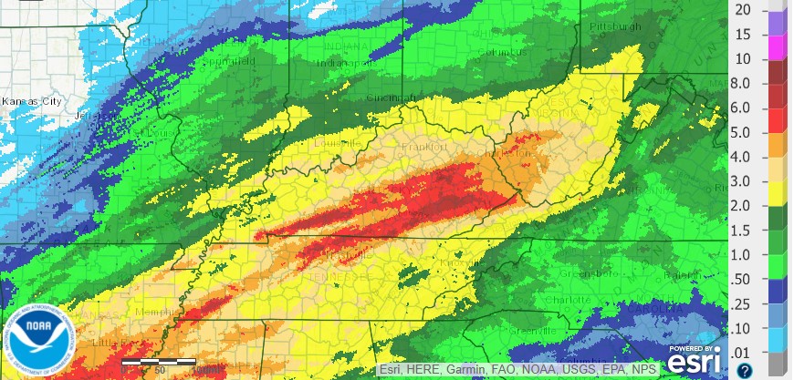 Rainfall total