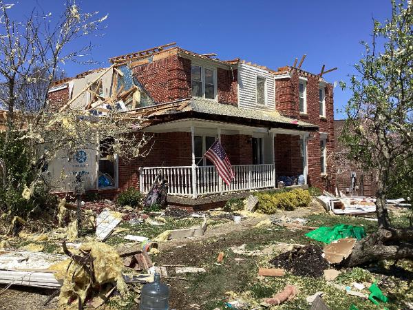 After April 13 tornado in southern Louisville