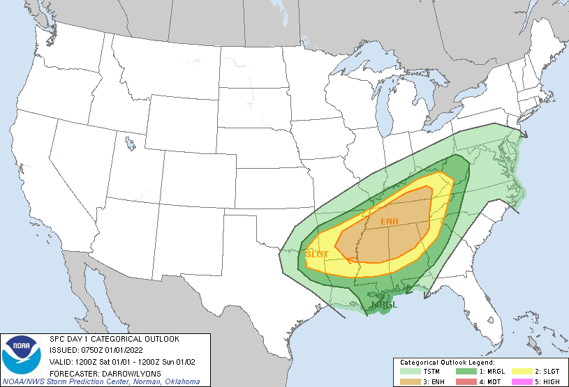 SPC Day 3 Categorical Outlook
