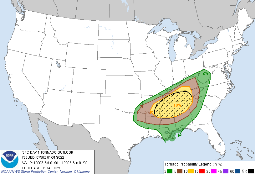 SPC Day 3 Probabilistic Outlook