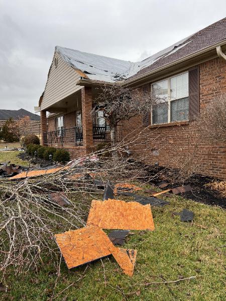 house damage