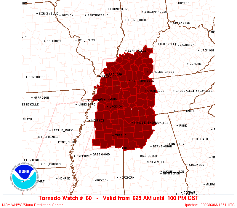 Tornado Watch #60