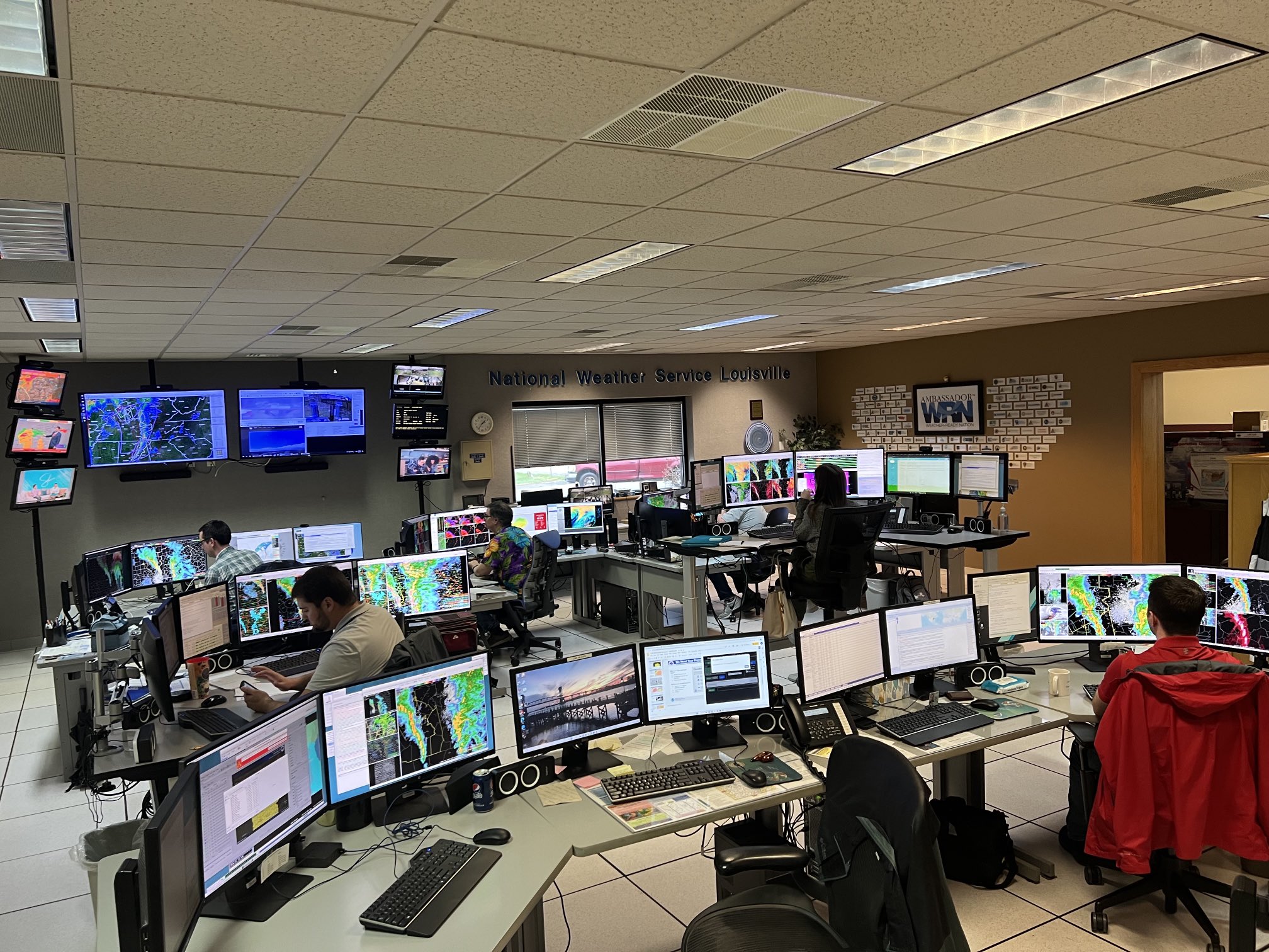 Busy NWS Louisville