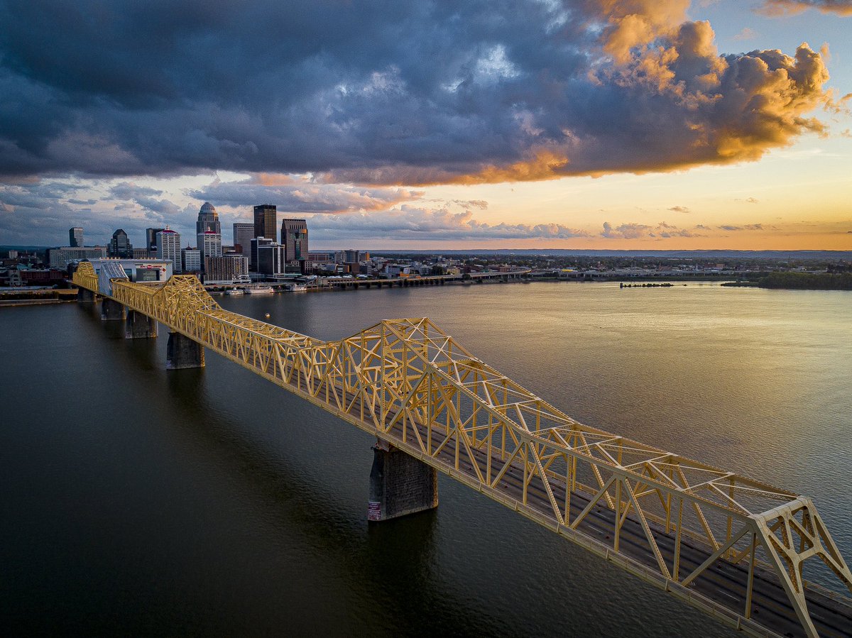 Louisville sunset