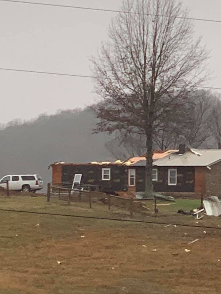 Monroe County wind damage January 11, 2020