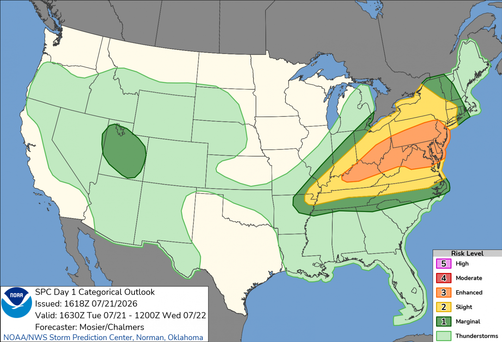 SPC Day 1 Categorical Outlook