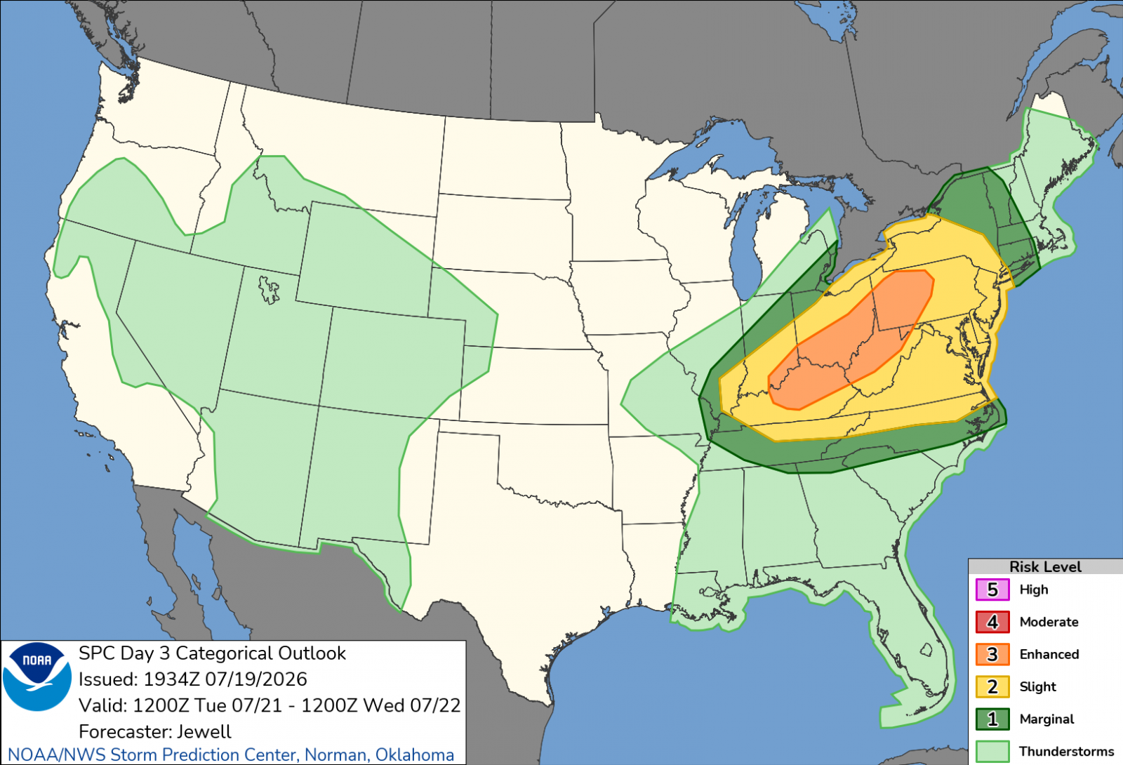 SPC Day 3 Categorical Outlook