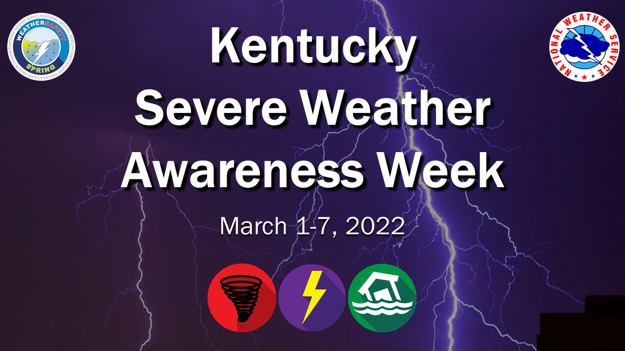 Severe Weather Awareness Week March 17, 2022