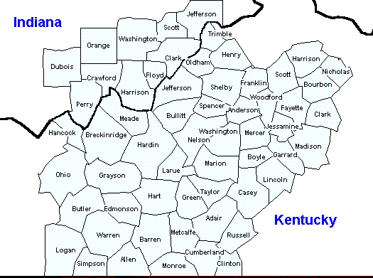 Louisville Ky Time Zone Map - World Map Atlas