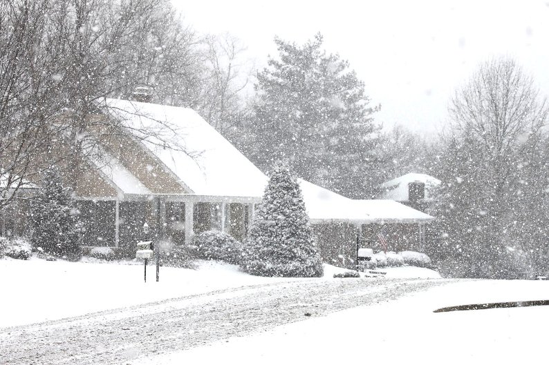 A snowy day in Louisville January 7, 2010