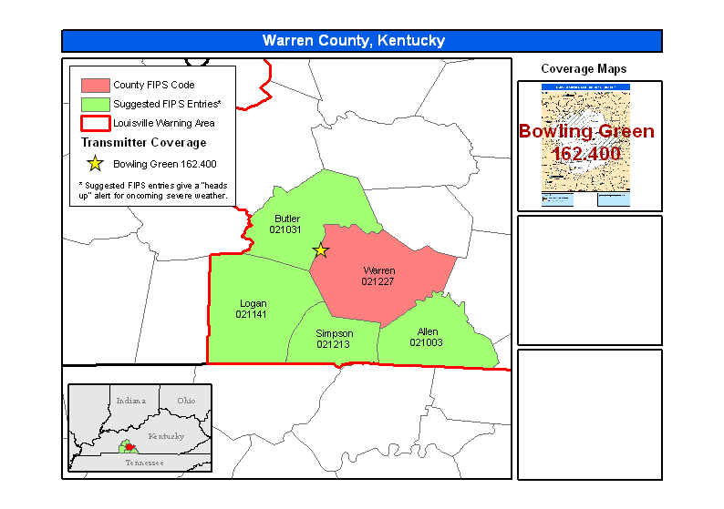 Warren County Gis Ky Weather Radio Warren Co